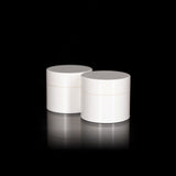 Pure 50 ML PP Airless Jar with White Cap - Cosmetic Packaging Now