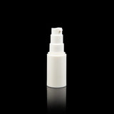 Impact 15 ML PCR White PP Airless Bottle with Mono-Material Pump