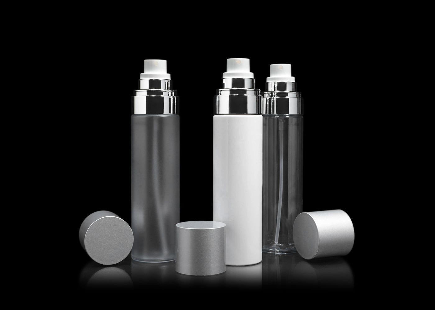4 oz White Plastic Slim Bottle & Fine Mist Sprayer – NorthWood Distributing