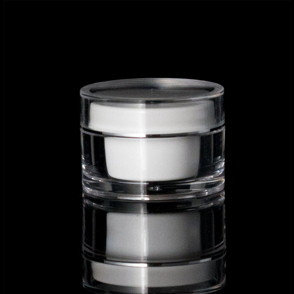 Orbit 15 ML Acrylic Double Wall Jar - Cosmetic Packaging Now