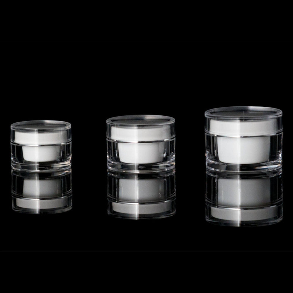 Orbit 15 ML Acrylic Double Wall Jar - Cosmetic Packaging Now