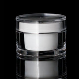 Orbit 50 ML Acrylic Double Wall Jar - Cosmetic Packaging Now