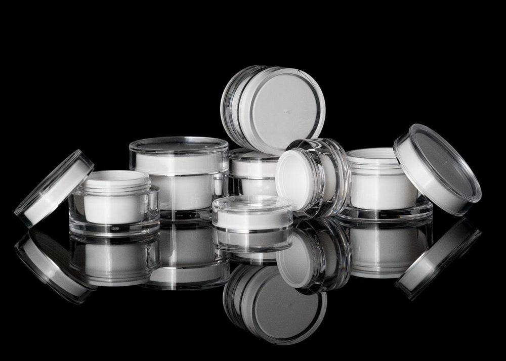 Cosmetic Containers, Cosmetic Jars, Double Wall Jars in Stock - ULINE